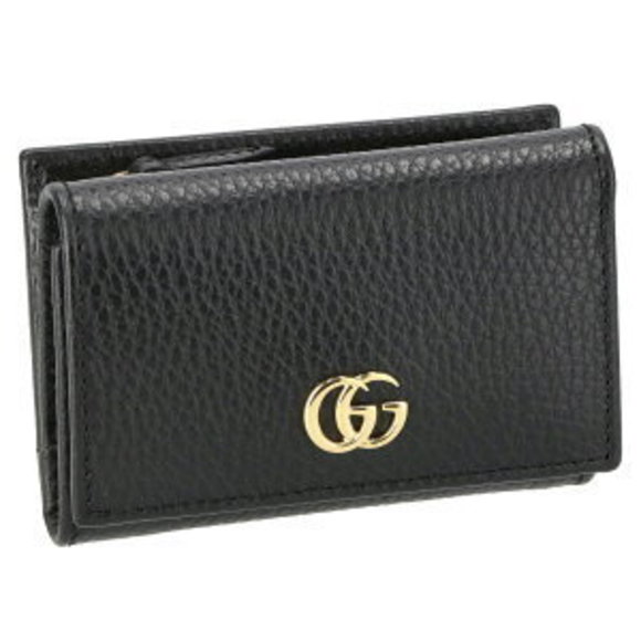 Gucci Handbags - Gucci GG Marmont Tri Wallet Black